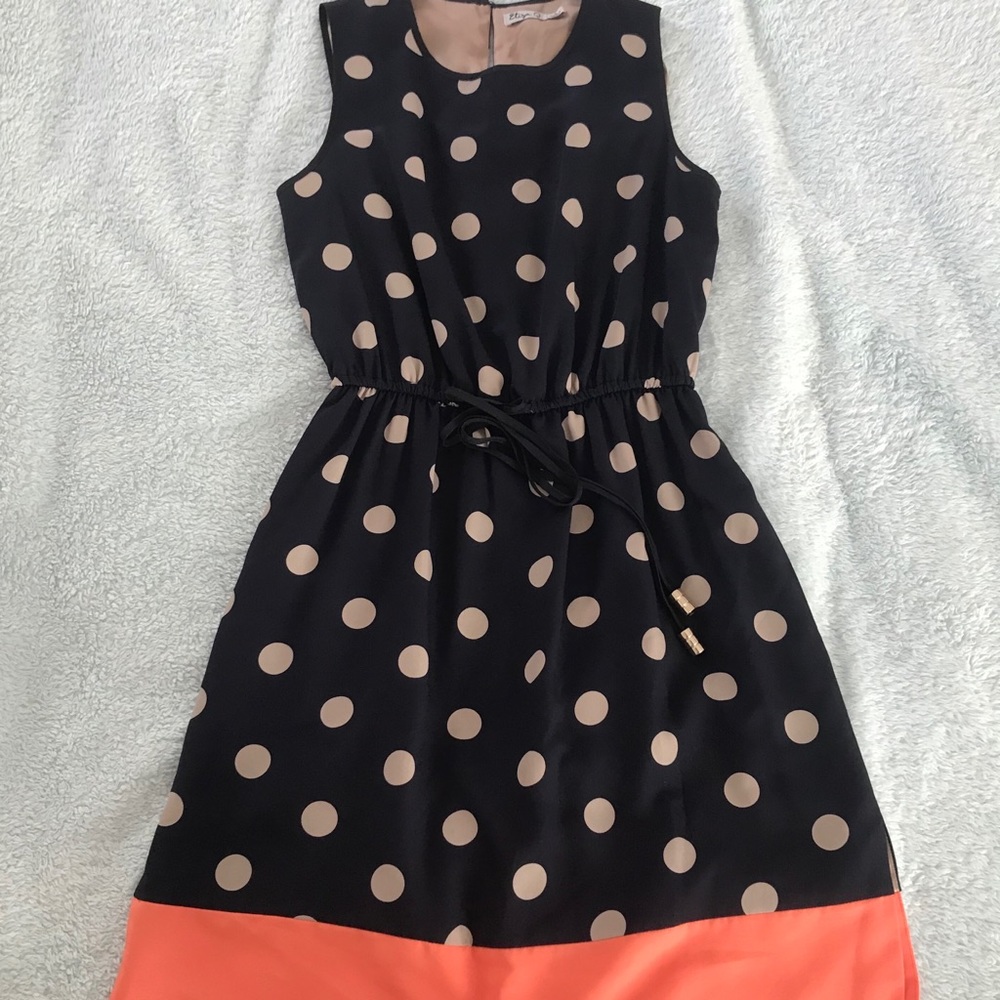 Eliza J NWOT Polka Dot Dress